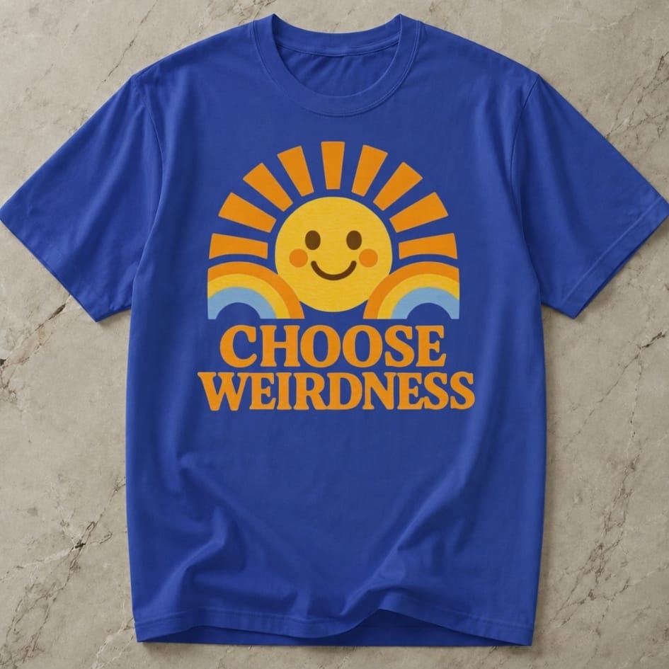 Choose Weirdness T-shirt