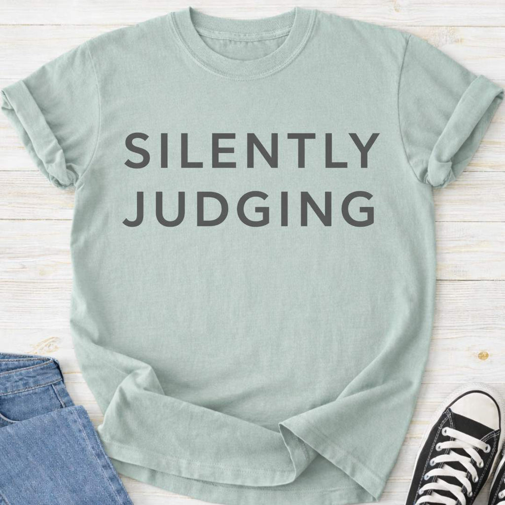 Silently Judging Premium T-shirt