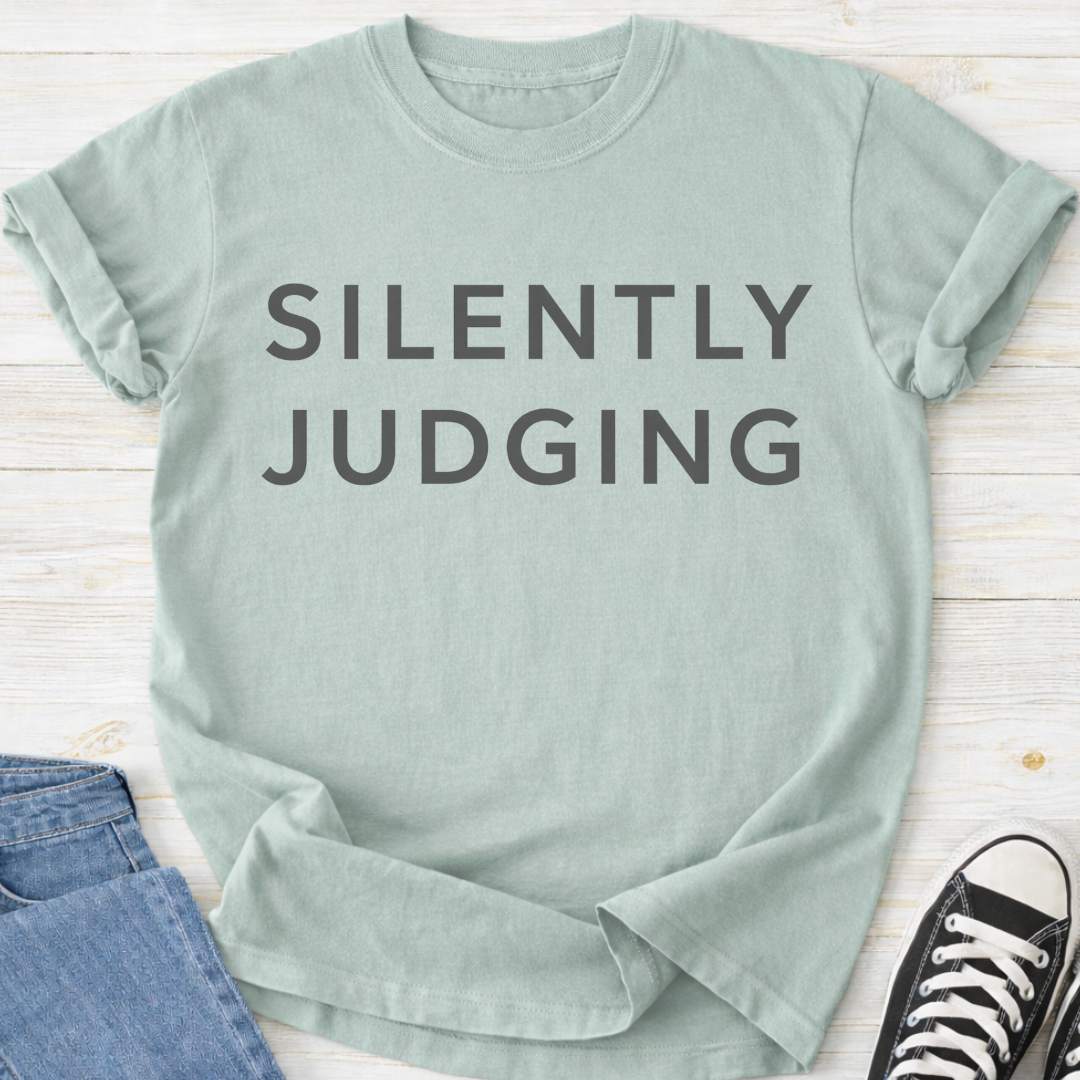 Silently Judging Premium T-shirt
