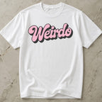 Weirdo Pink Design Tee