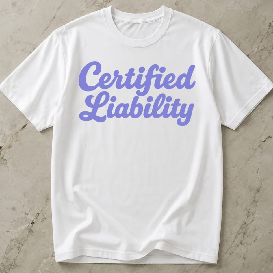 Certified Liability Tee
