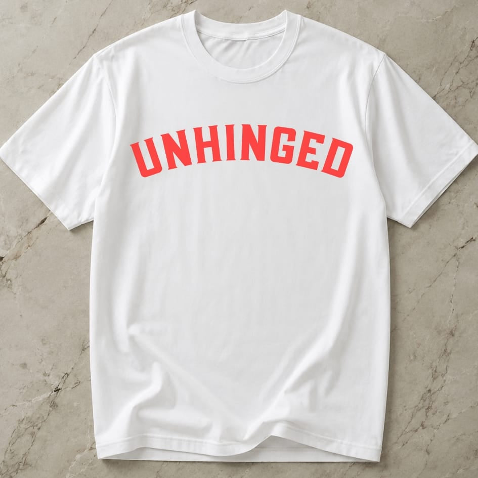 Unhinged Pink Design Tee