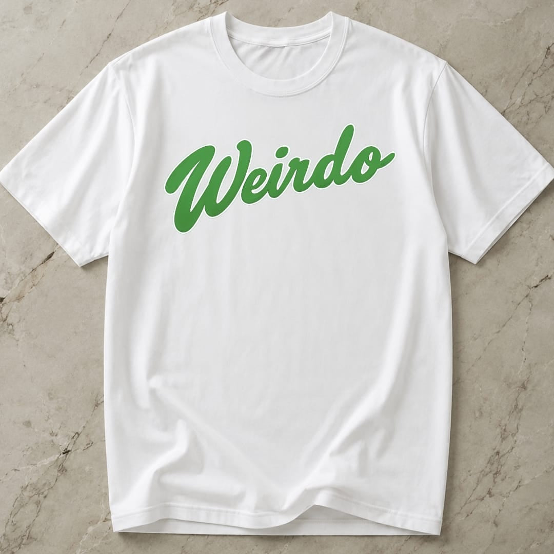 Weirdo Green Design Tee