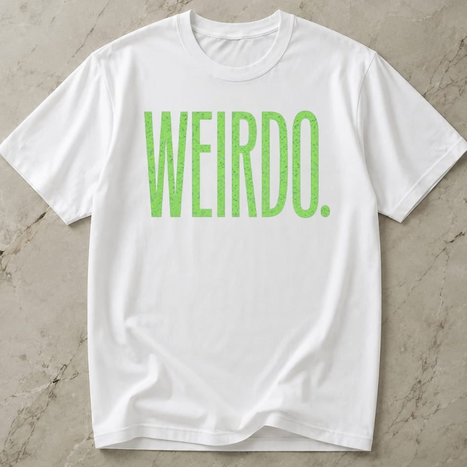 Weirdo Slogan T-shirt