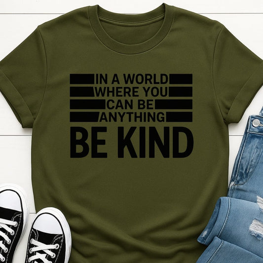 Be Kind Tee (black version)