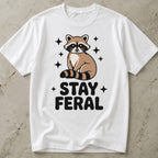 Stay Feral Raccoon T-shirt
