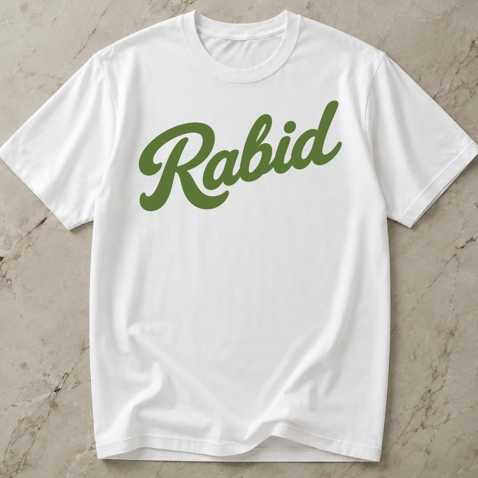 Rabid Green Design T-shirt