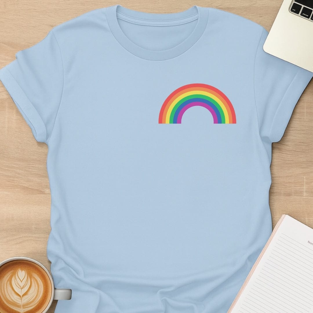 Rainbow Positivity Tee