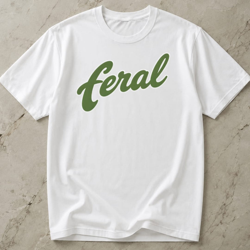 Feral Slogan T-shirt