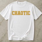 Chaotic Orange Design T-shirt