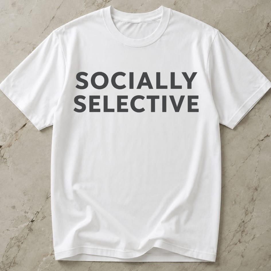 Socially Selective T-shirt