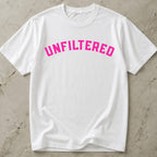 Unfiltered Pink Design Tee