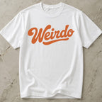 Weirdo Orange Design Tee