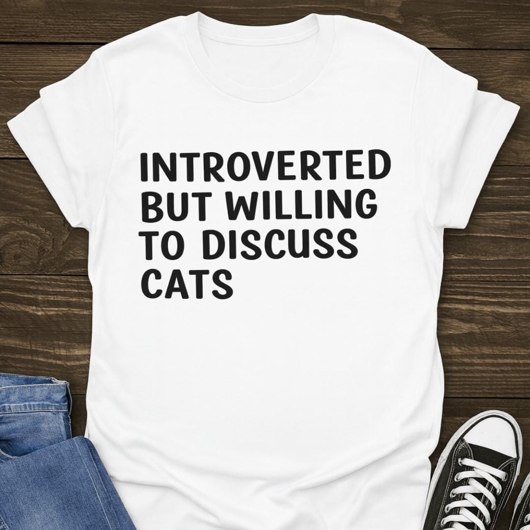 Introverted Cat T-shirt