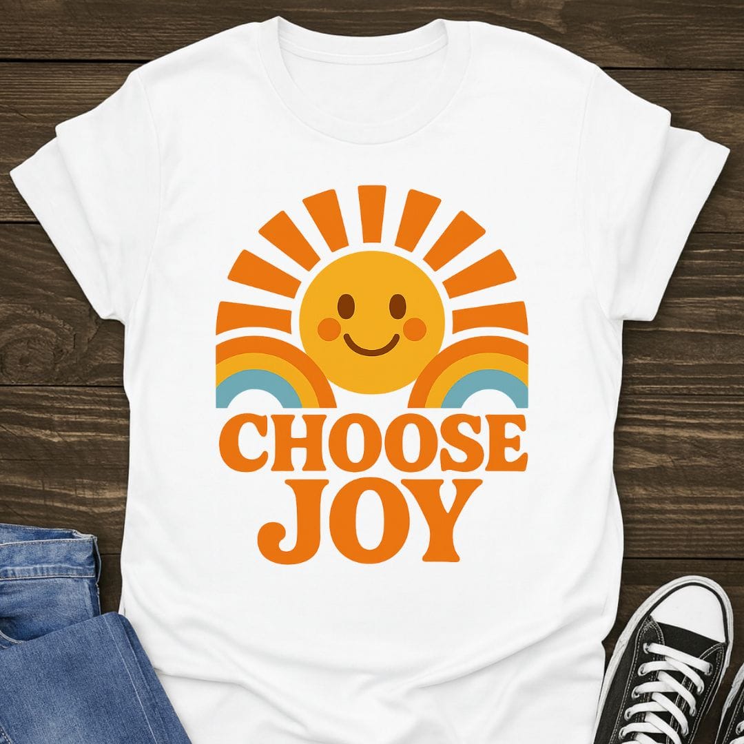 Choose Joy Rainbow Tee
