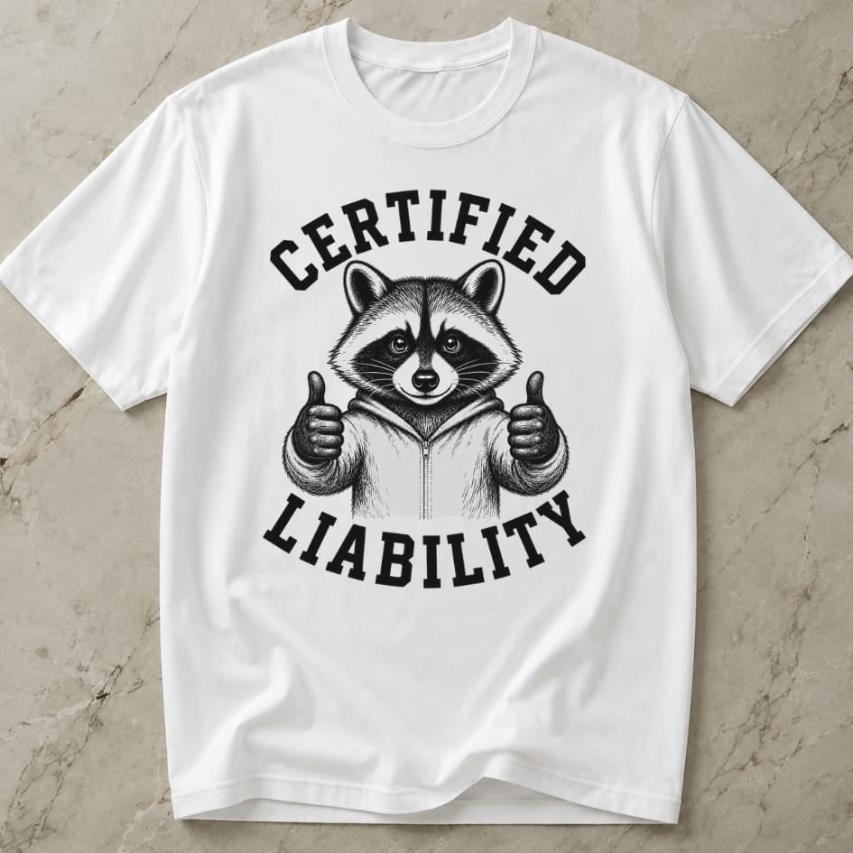 Certified Liability T-shirt