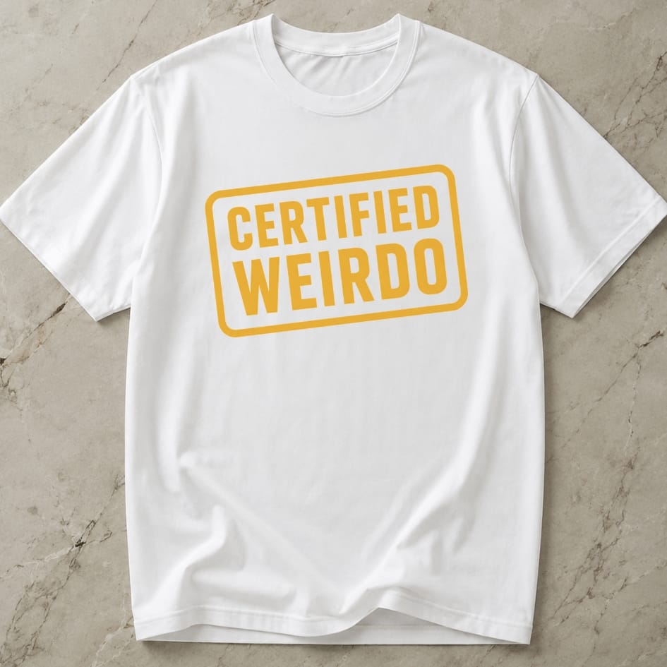 Certified Weirdo T-shirt