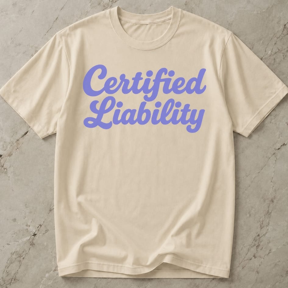 Certified Liability Tee
