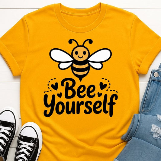 Bee Yourself Positivity Tee
