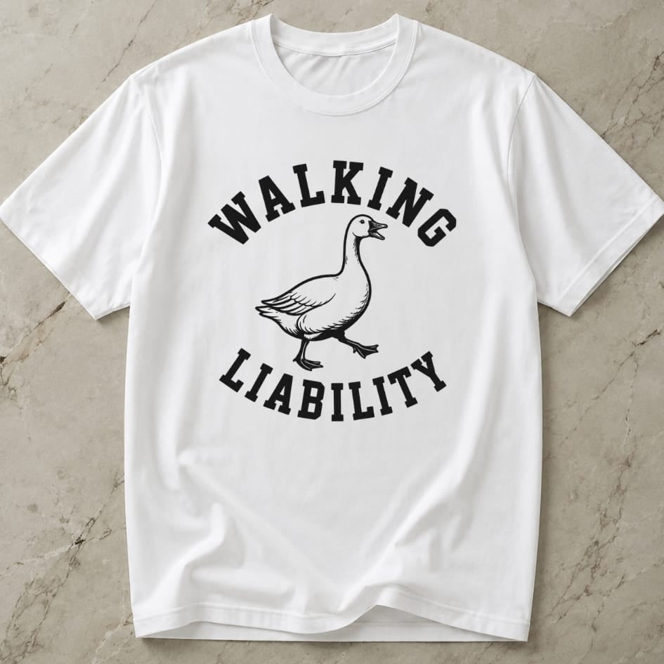 Walking Liability T-shirt