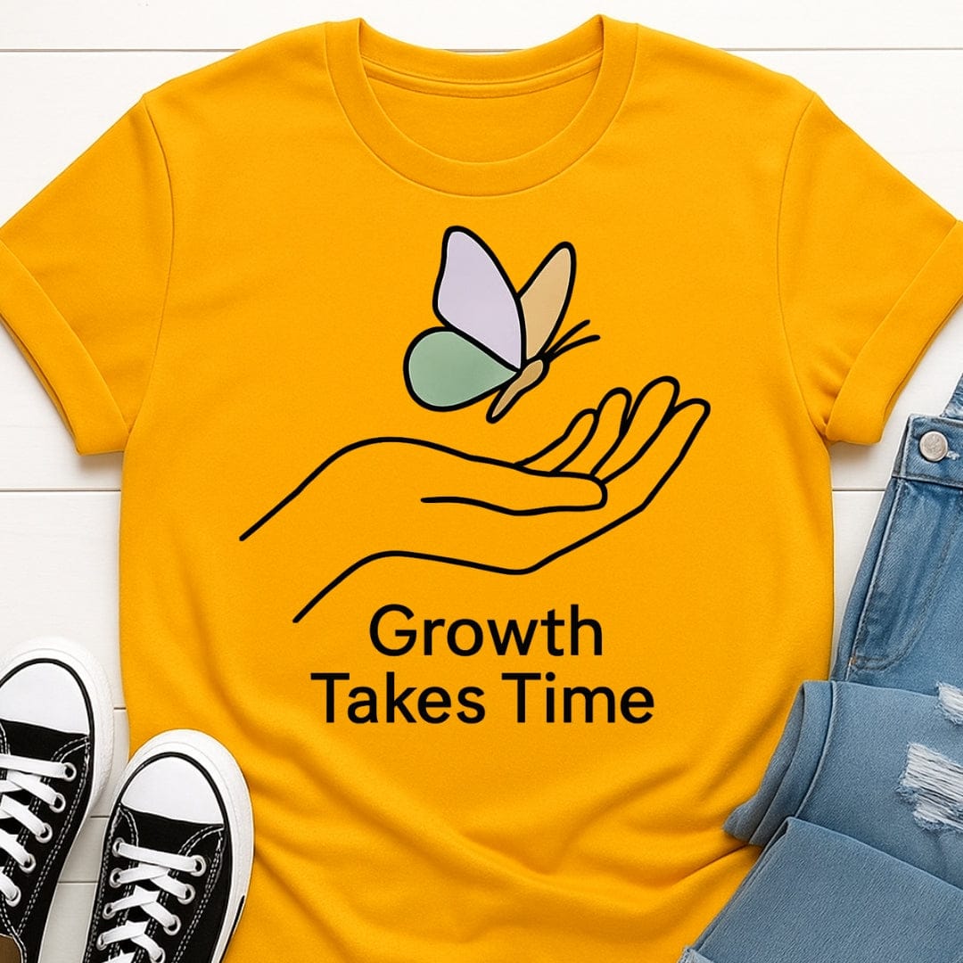Growth Takes Time Butterfly Tee
