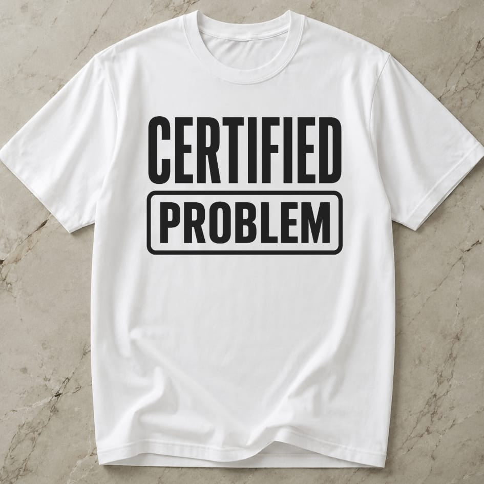 Certified Problem T-shirt