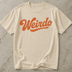 Weirdo Orange Design Tee