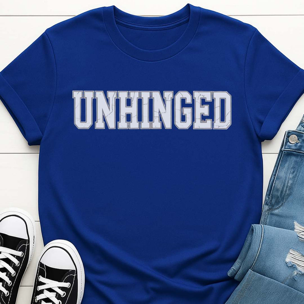 Unhinged White Design T-shirt
