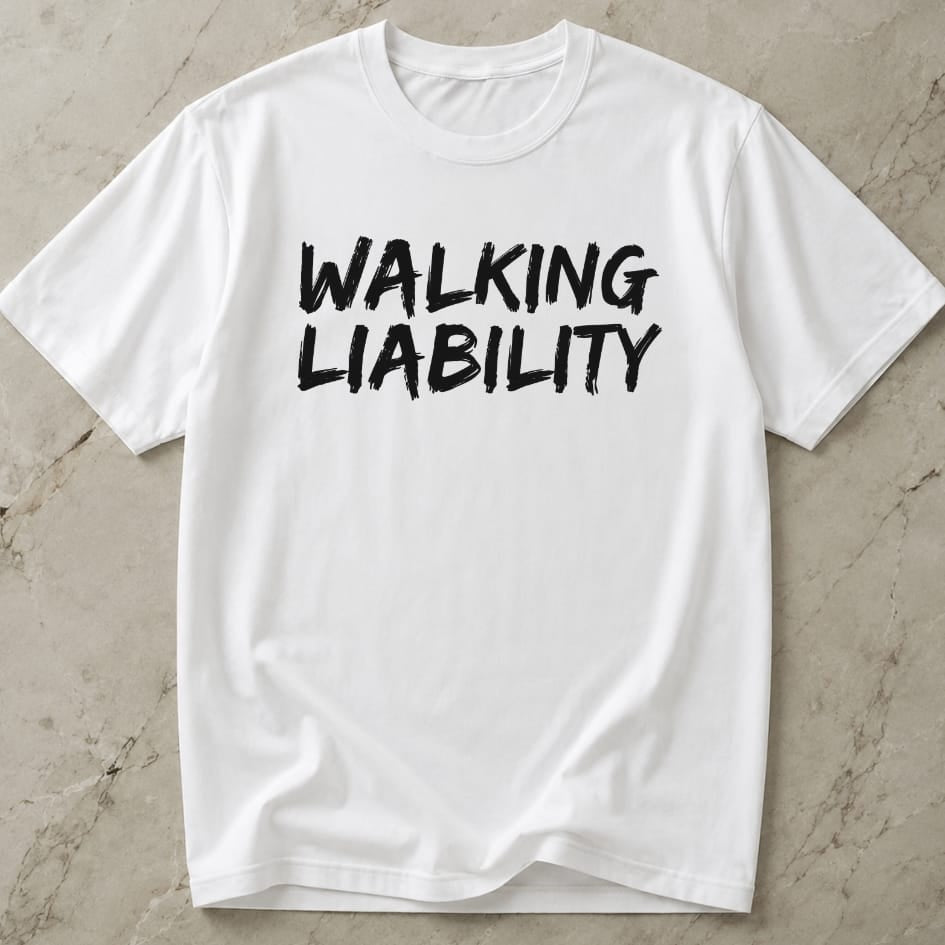 Walking Liability Tee
