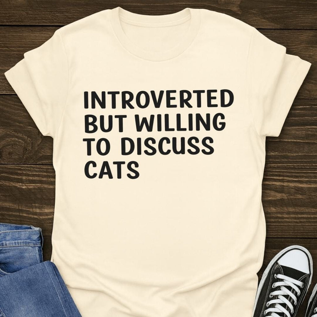 Introverted Cat T-shirt