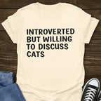 Introverted Cat T-shirt