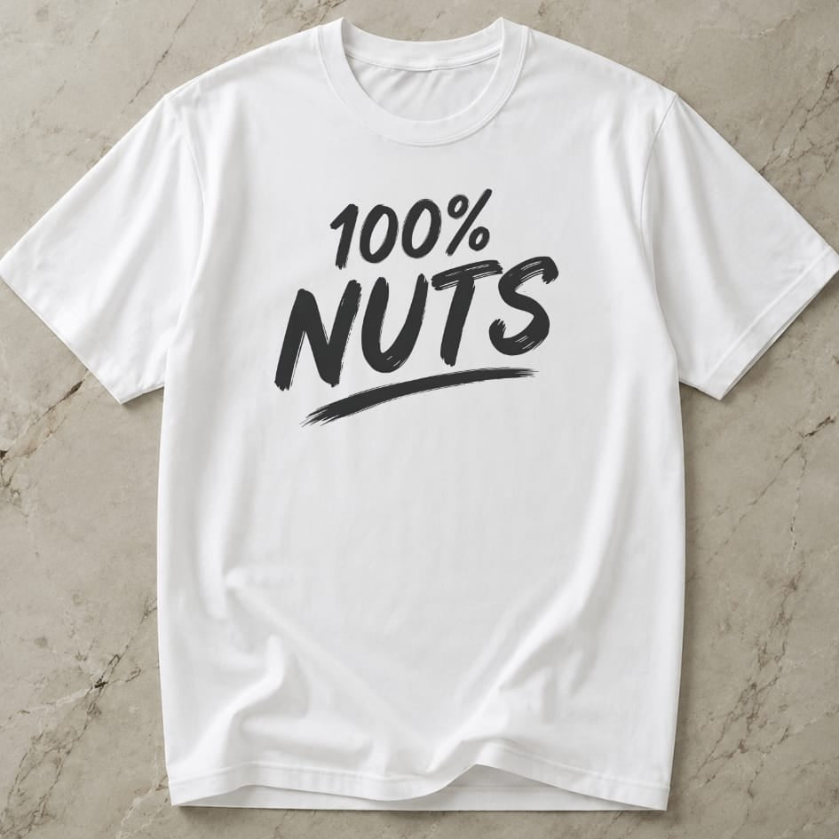 100% Nuts Tee