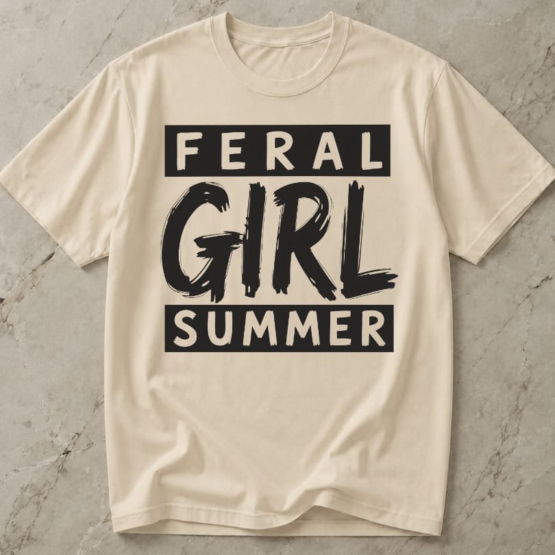 Feral Girl Summer T-shirt