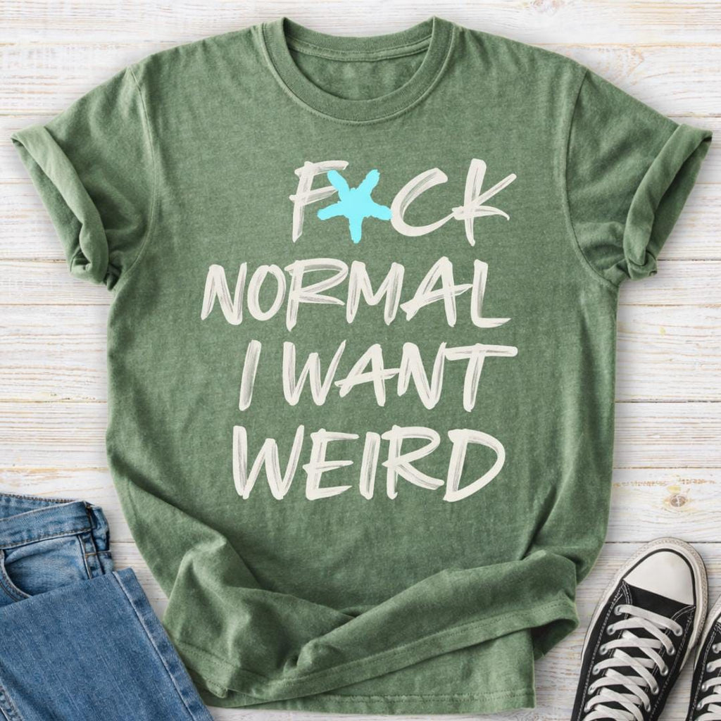 I Want Weird Premium Comfort Tee