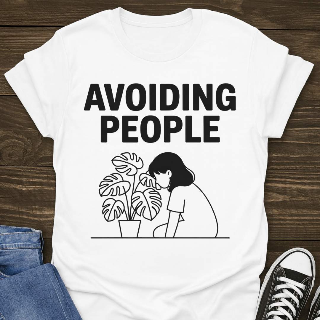 Avoiding People T-shirt