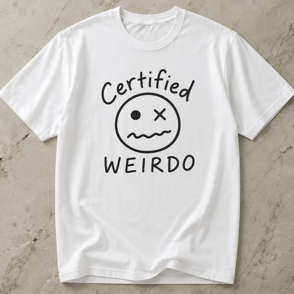 Certified Weirdo Graphic T-shirt