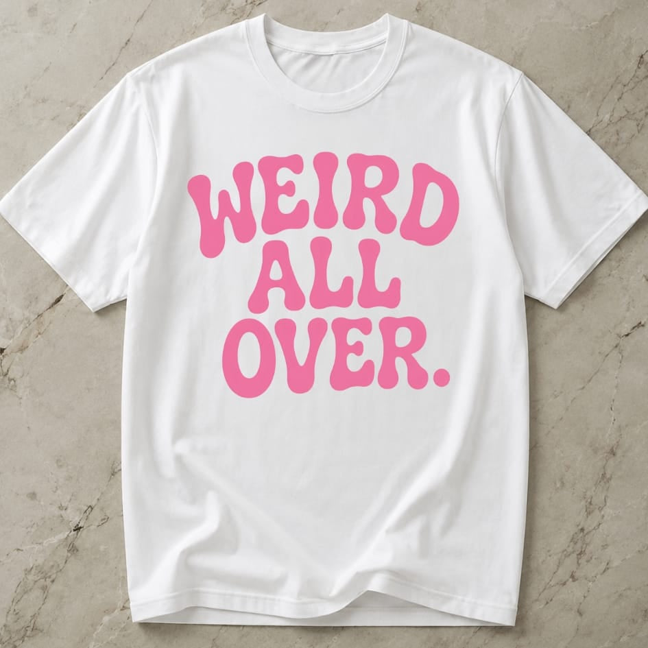 Weird All Over T-shirt