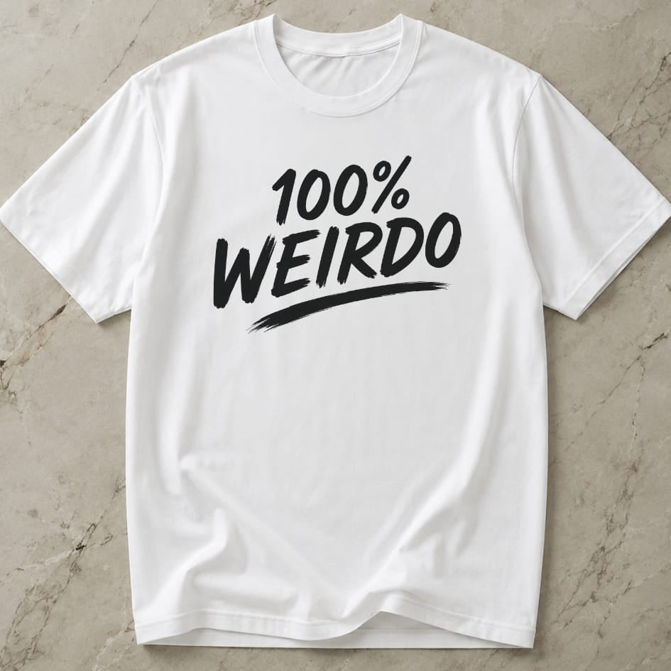 100% Weirdo T-shirt