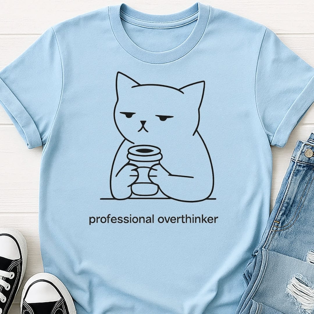 Professional Overthinker Minimal Tee