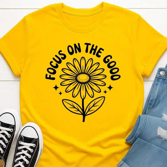 Focus On The Good Flower Tee