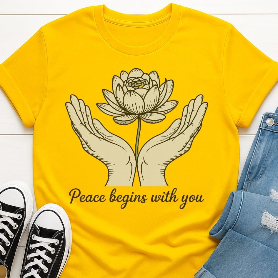 Peace Begins With You Tee