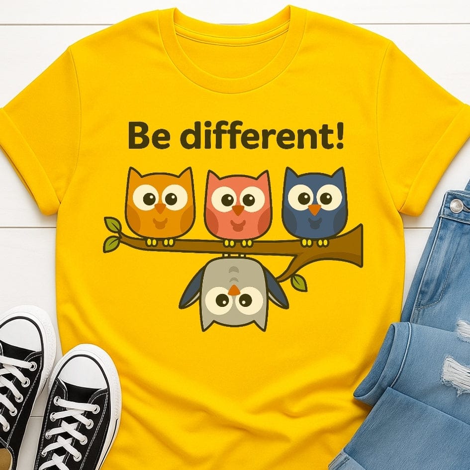 Be Different Owl Tee