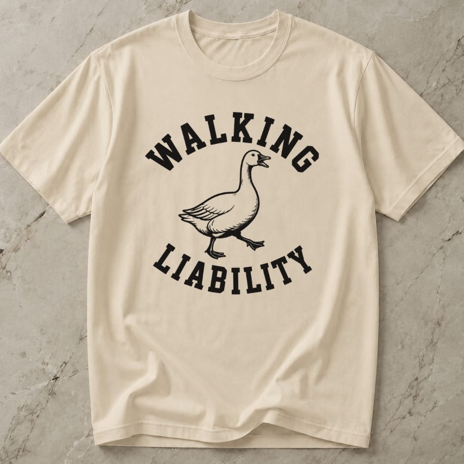 Walking Liability T-shirt