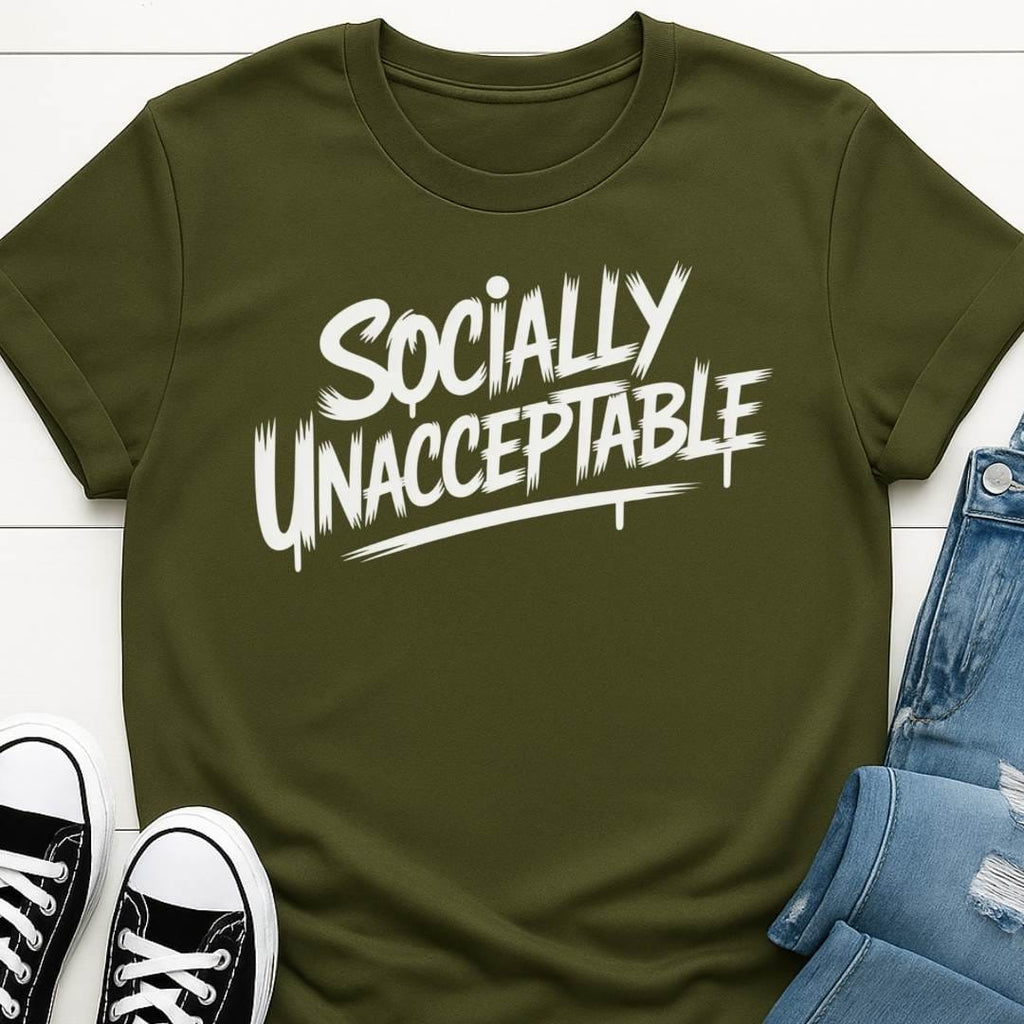 Socially Unacceptable T-shirt
