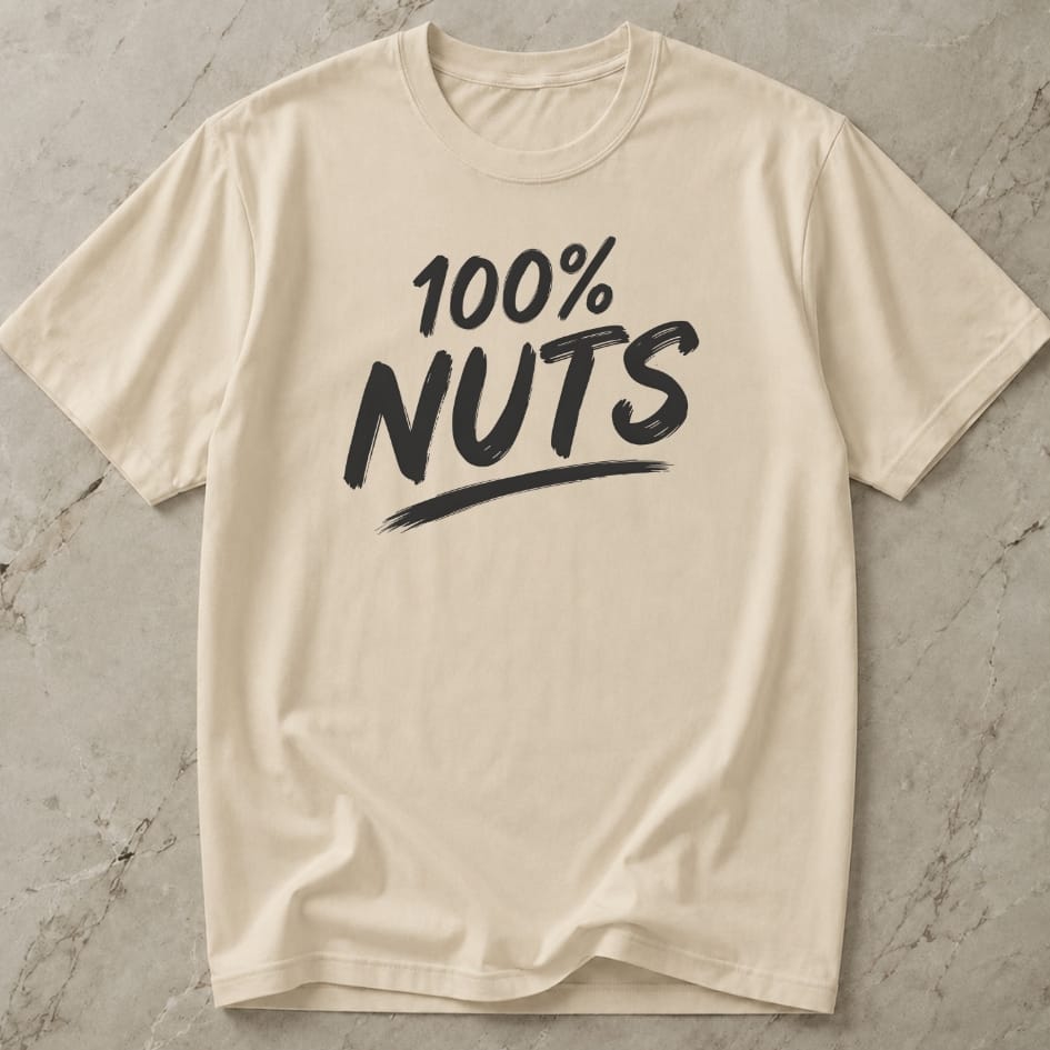 100% Nuts Tee
