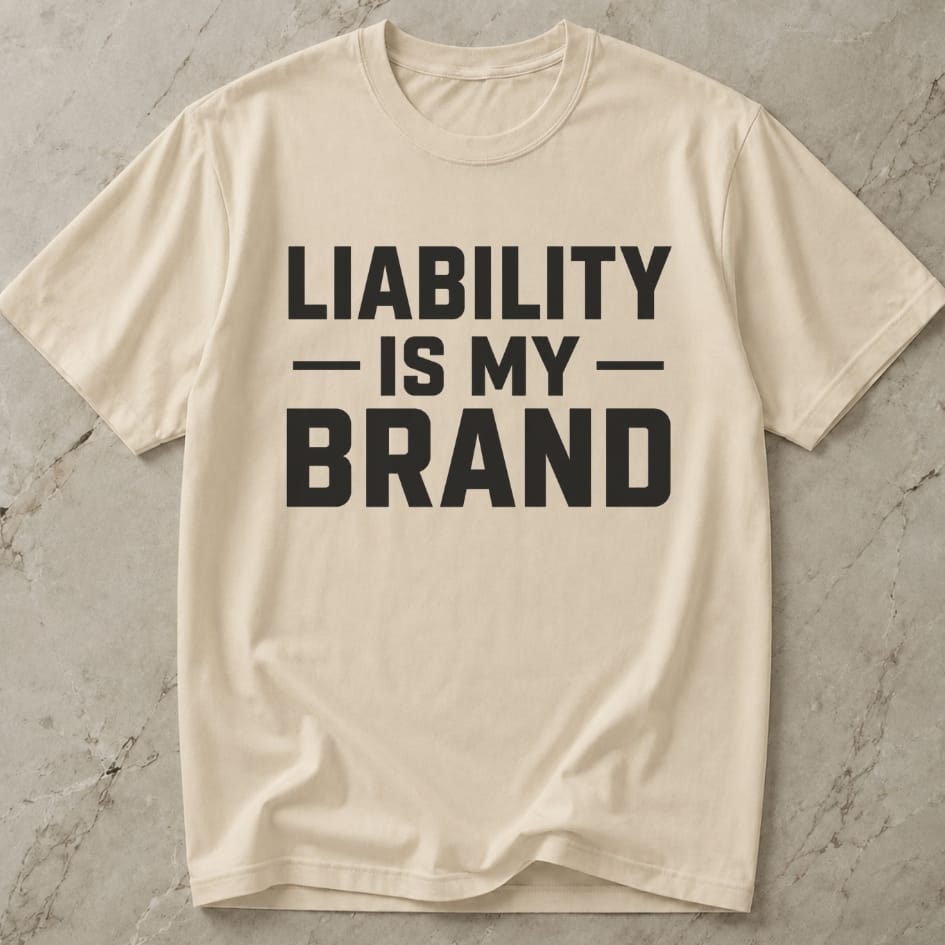 Liability Is My Brand T-shirt