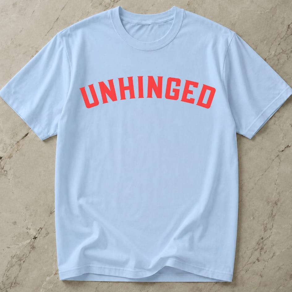 Unhinged Pink Design Tee
