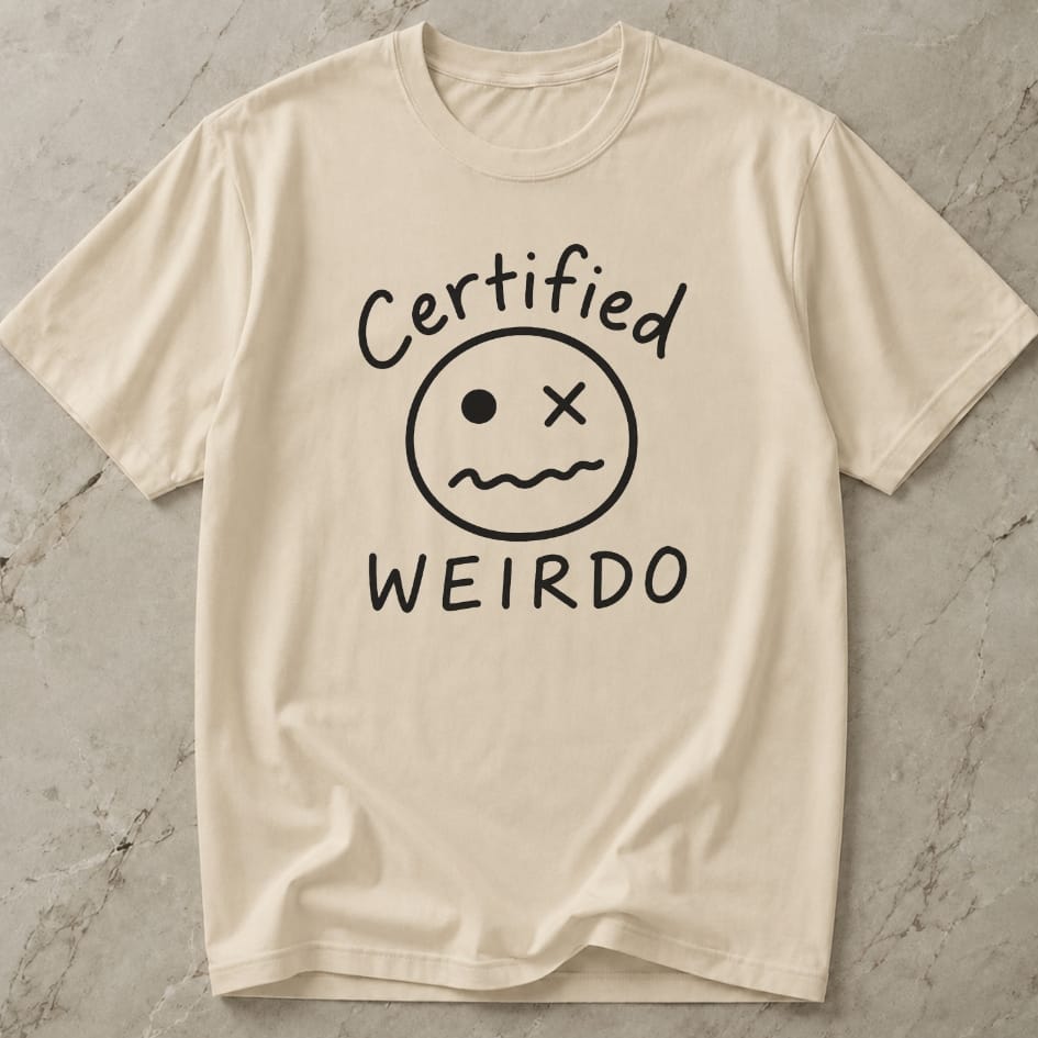 Certified Weirdo Graphic T-shirt