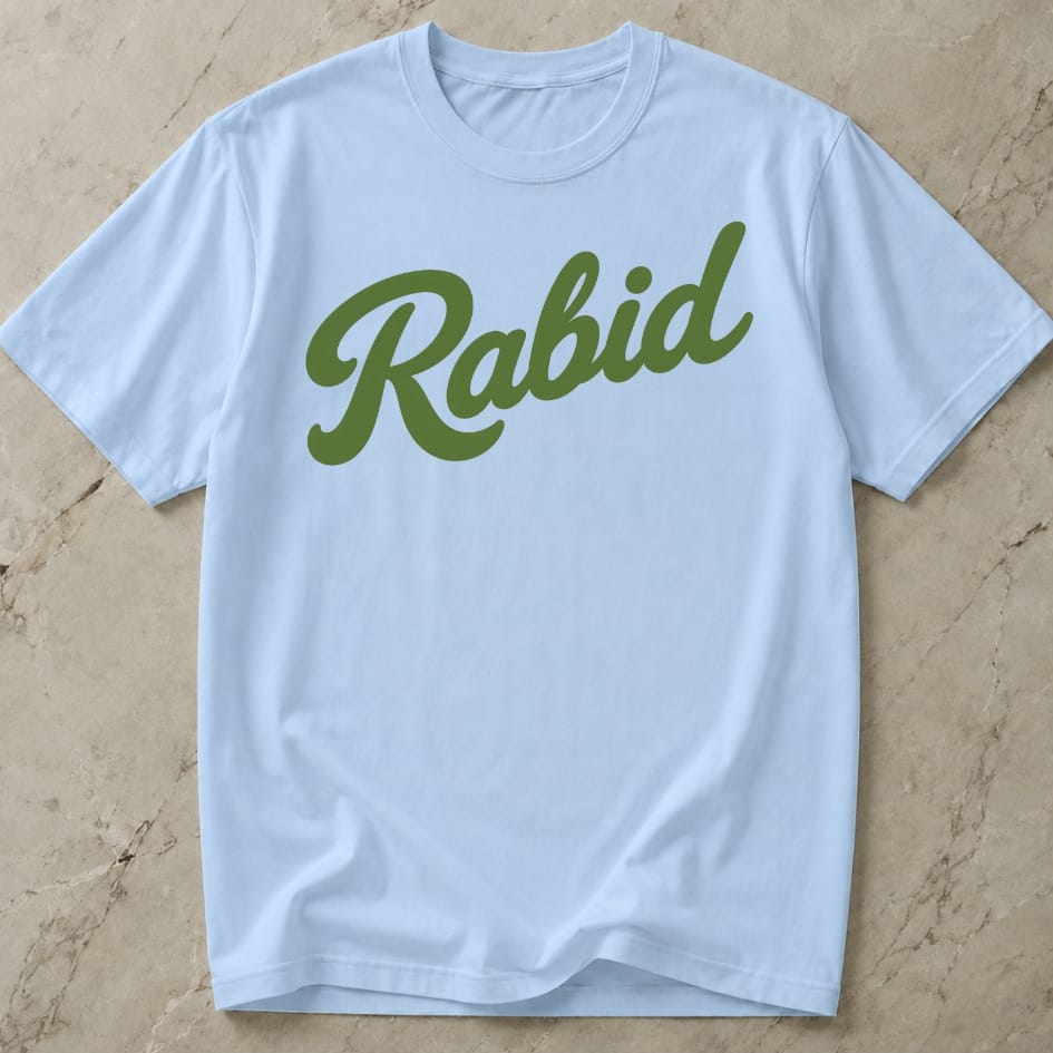 Rabid Green Design T-shirt