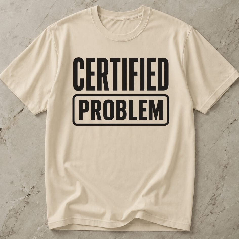Certified Problem T-shirt